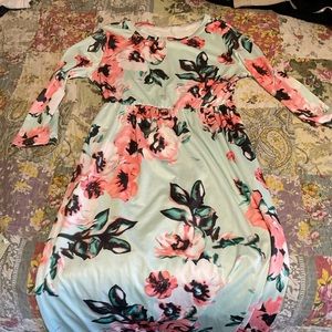 Dress 3 quarter sleeve